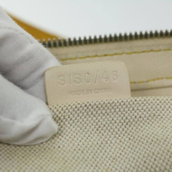 CELINE C Macadam Canvas Tote Bag Beige Auth 67827 - Picture 12 of 16